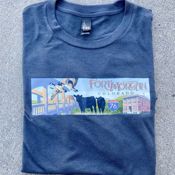 History of Fort Morgan Mural Shirt Thumbnail