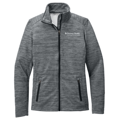 l231 Port Authority® Women's Digi Stripe Fleece Jacket Thumbnail