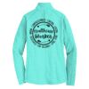 Women's Heather Microfleece Full Zip Jacket Thumbnail