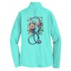 Women's Heather Microfleece Full Zip Jacket Thumbnail